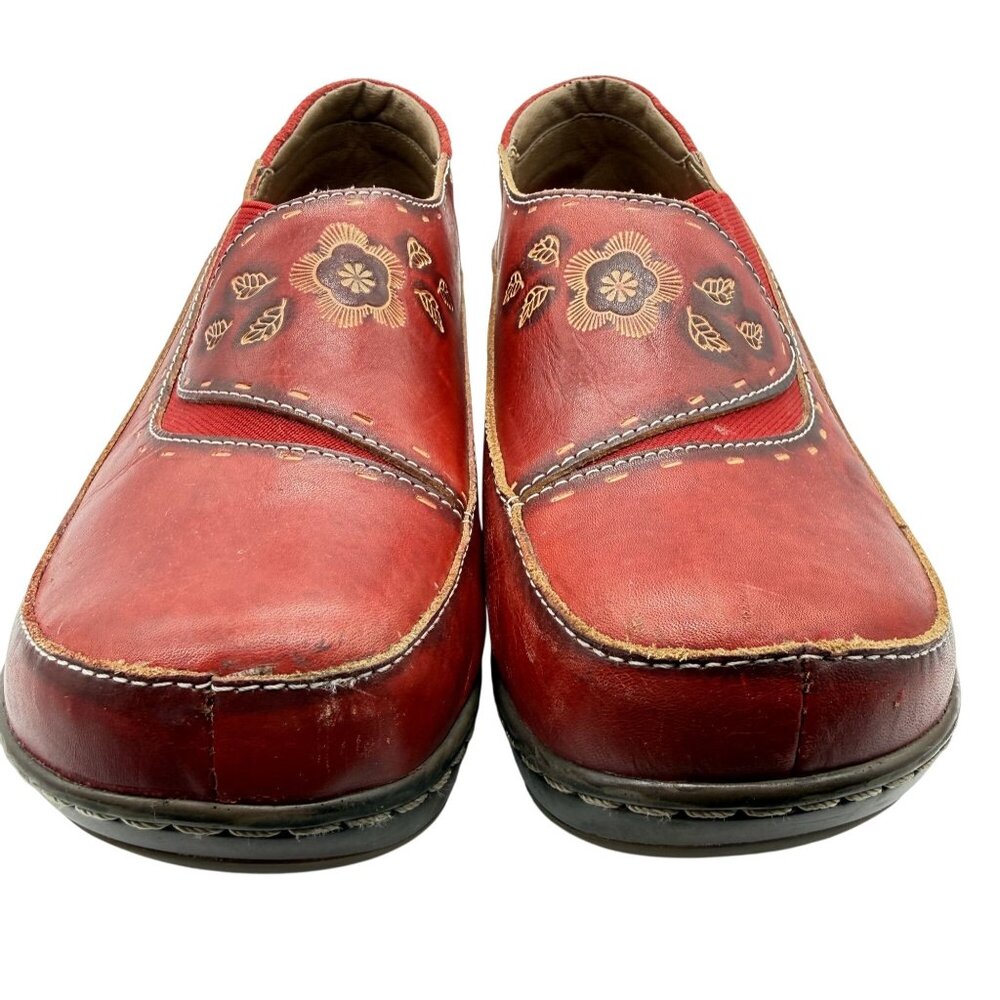 L'Artiste by Spring Step Burbank Leather Clogs, 9 - Picture 4 of 10